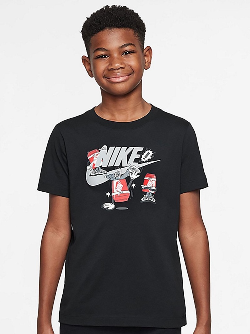 Nike Boys' Sportswear Boxy Break Dance T-Shirt